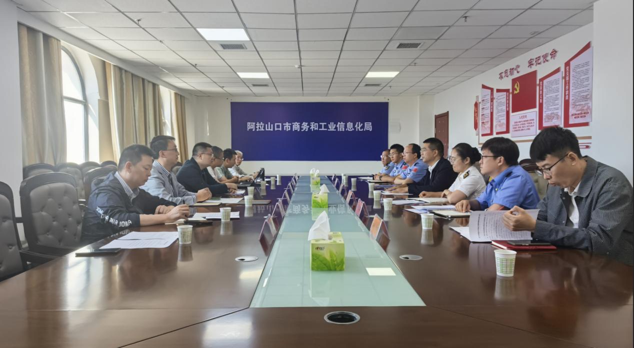 调研组与各地相关政企座谈