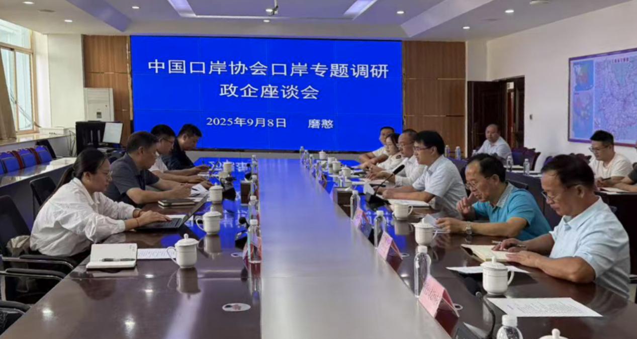 调研组与各地相关政企座谈