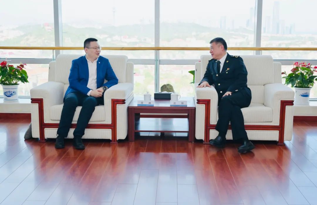中国口岸协会领导拜会青岛海关领导